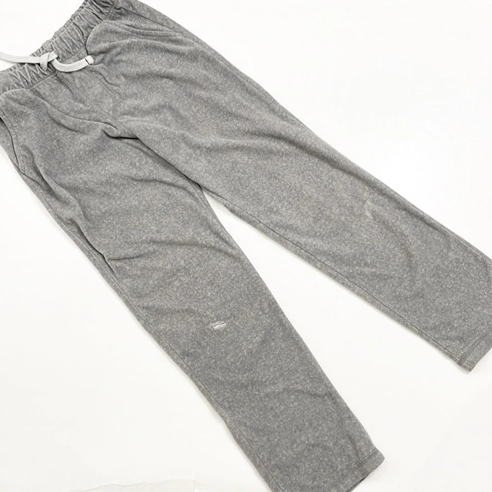 Carter's light gray boys fleece pajama bottoms
